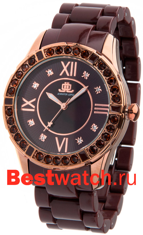 Часы Jennifer Lopez Plastic Style 2654-BMBN